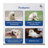 Forcans White Coat Aloe Shampoo for Dogs- Soothing Aloe, Smooth & Shiny Finish (300 ml) product image 7 - Rufftail Pune