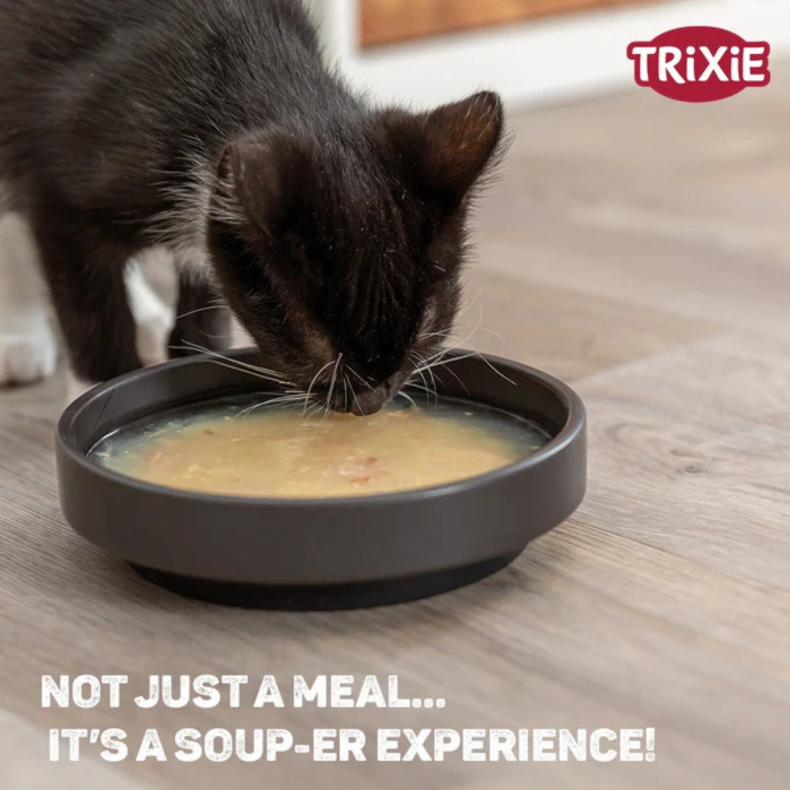 Trixie Kittis Salmon Soups for Cat- Pack of 4 x 80g product image 3 - Rufftail Pune