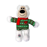 KONG Holiday Wild Knots Bear Dog Toys – Durable & Festive Fun - Rufftail