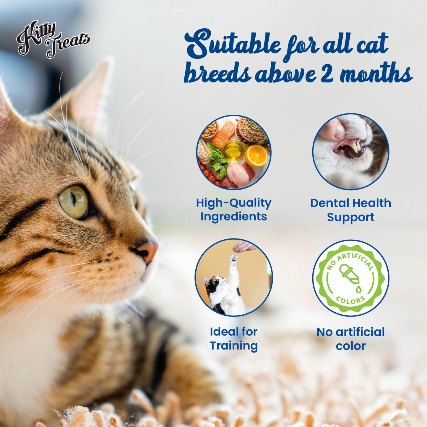 Kitty Cat Treats Spiral Soft Chicken and Fish - 25g - Rufftail