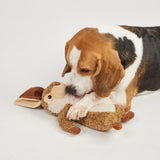 BarkButler x FOFOS Wildlife Plush Rabbit Dog Toy - Squeaky & Soft Toy - Rufftail