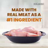 Dogaholic, Chicken Bacon Noodles Max Chicken Bacon Strips BBQ 130g - Rufftail