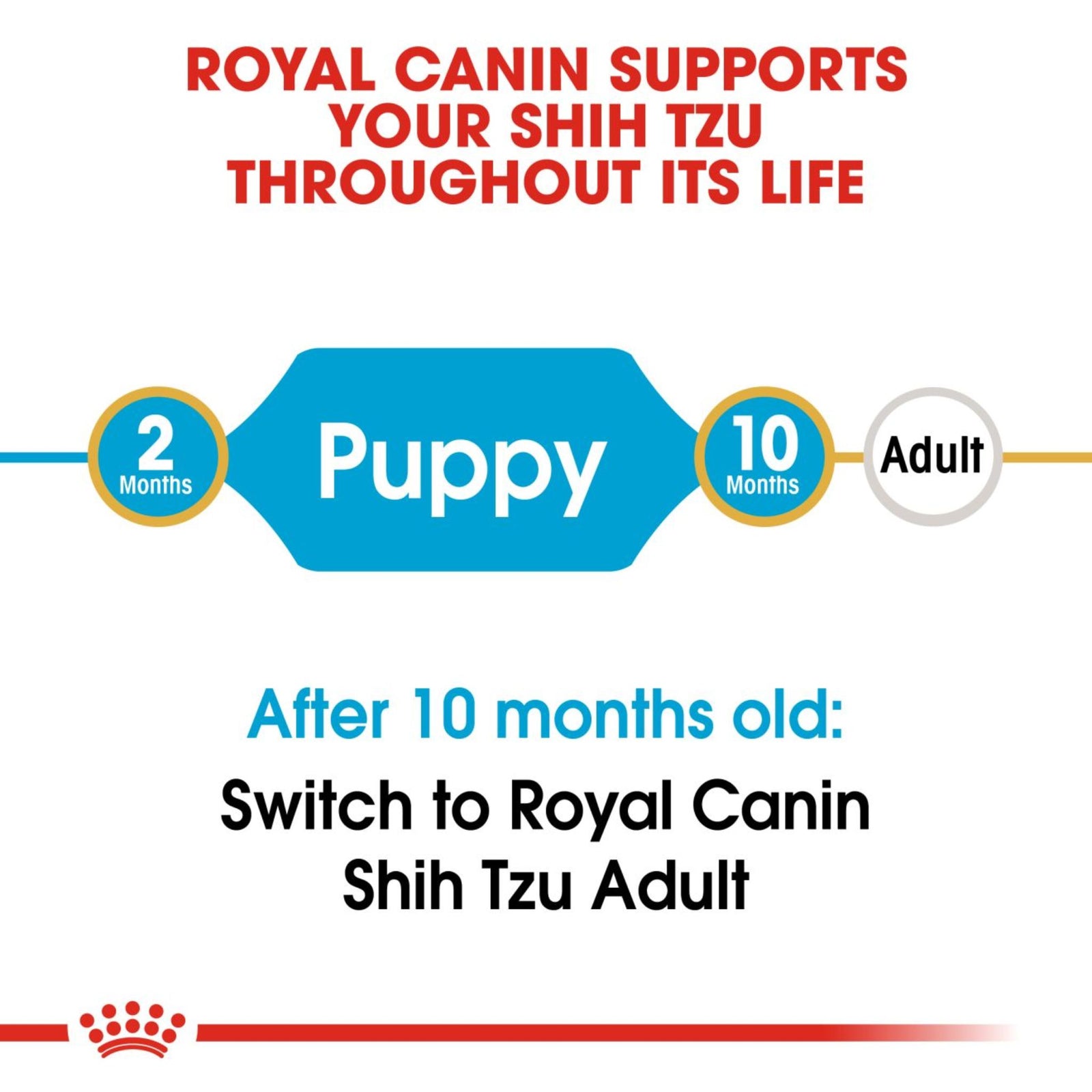 Royal Canin Dry Shih Tzu Puppy Complete feed for dogs - Rufftail