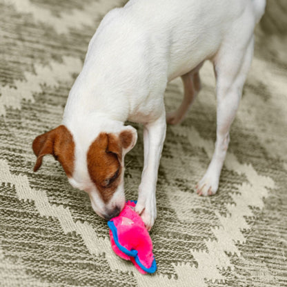 Outward Hound Pig Durablez Invincibles With Squeak Plush Toy For Dog