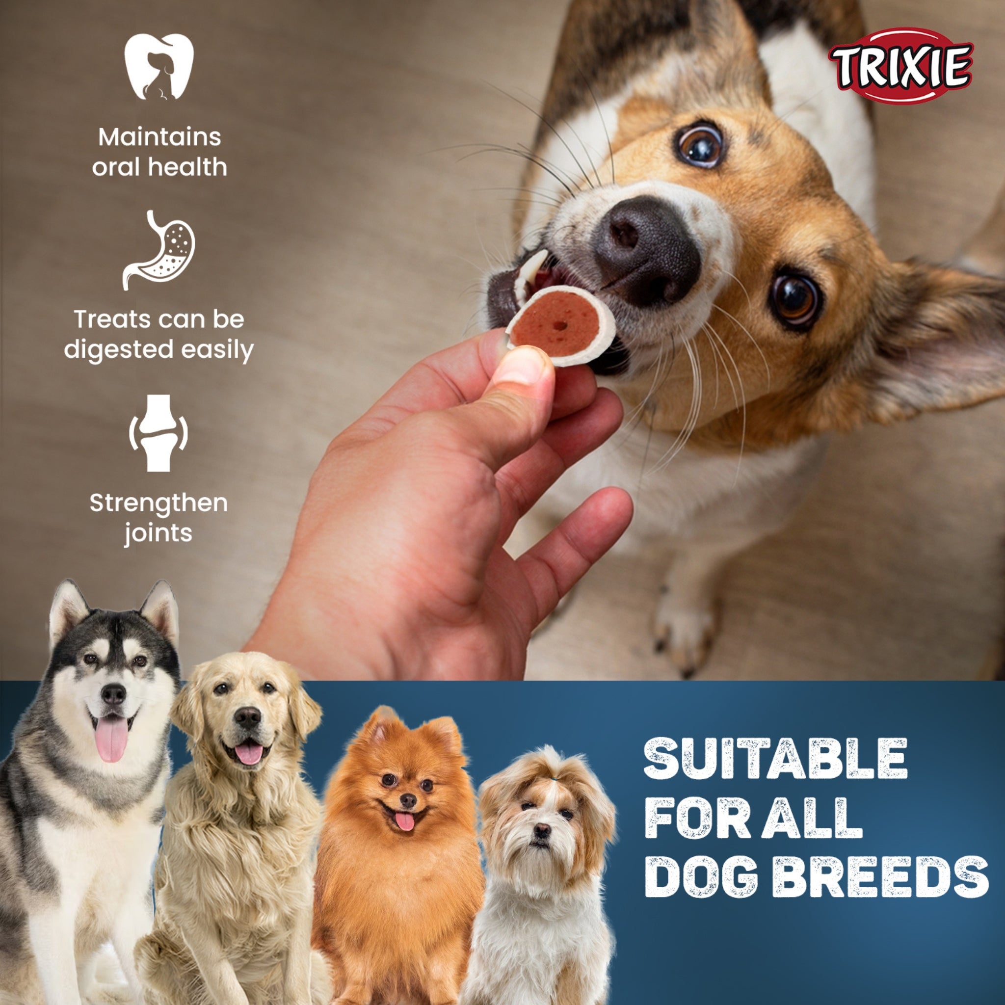 Trixie Dog Treats PREMIO Fish Chicken Rolls 75g - Rufftail