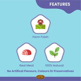 CatFest Meat Sticks Chicken Natural Cat Treat -All Cat Breeds - Rufftail