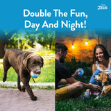 Zeus DUO Ball with Squeaker & Glow for Dogs 2 pk - Rufftail