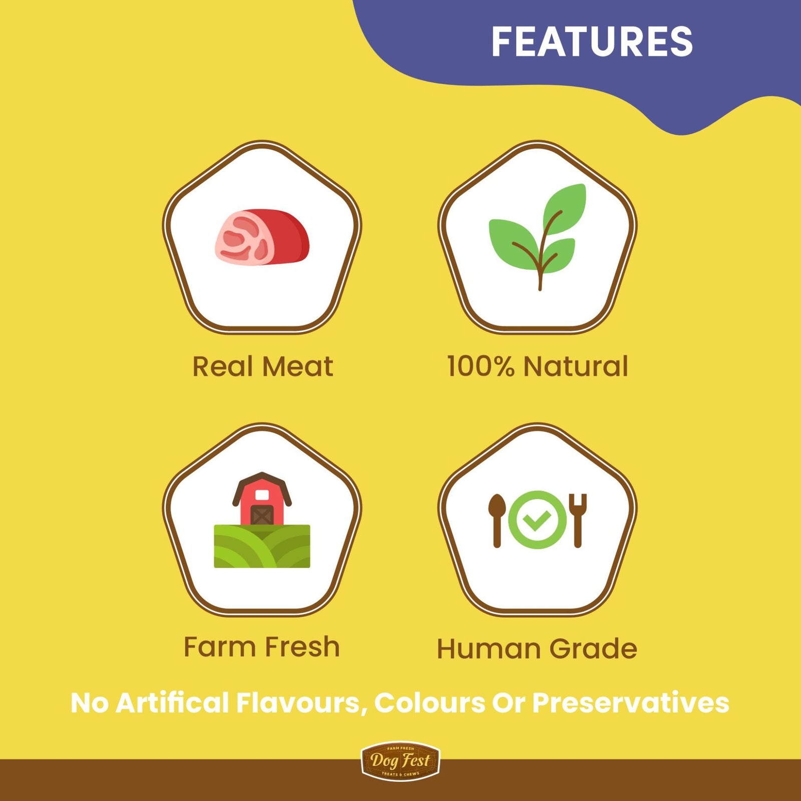 Dogfest Meat Sticks Duck Treats – High Protein, Natural & Healthy - Rufftail