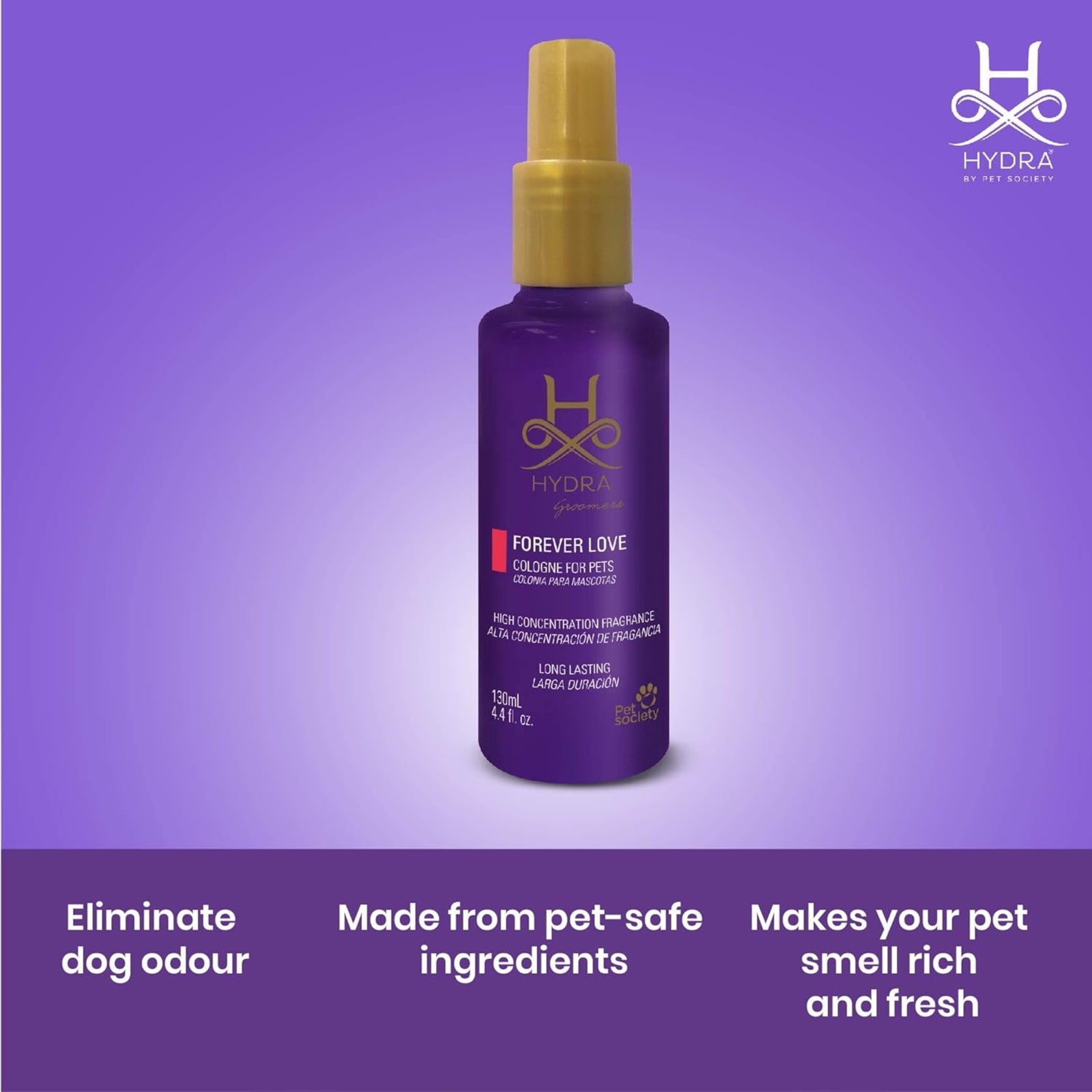 Hydra Forever VIP Long-Lasting Pet Cologne- 130ml product image 5 - Rufftail Pune