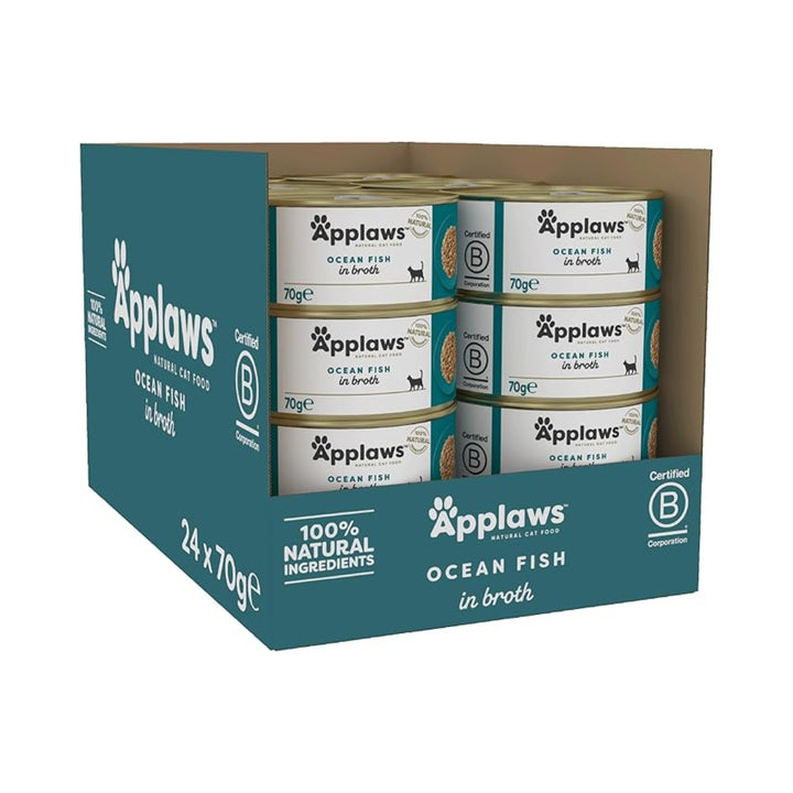 Applaws Ocean Fish in Broth- Natural Cat Wet Food Cans - Rufftail Pune