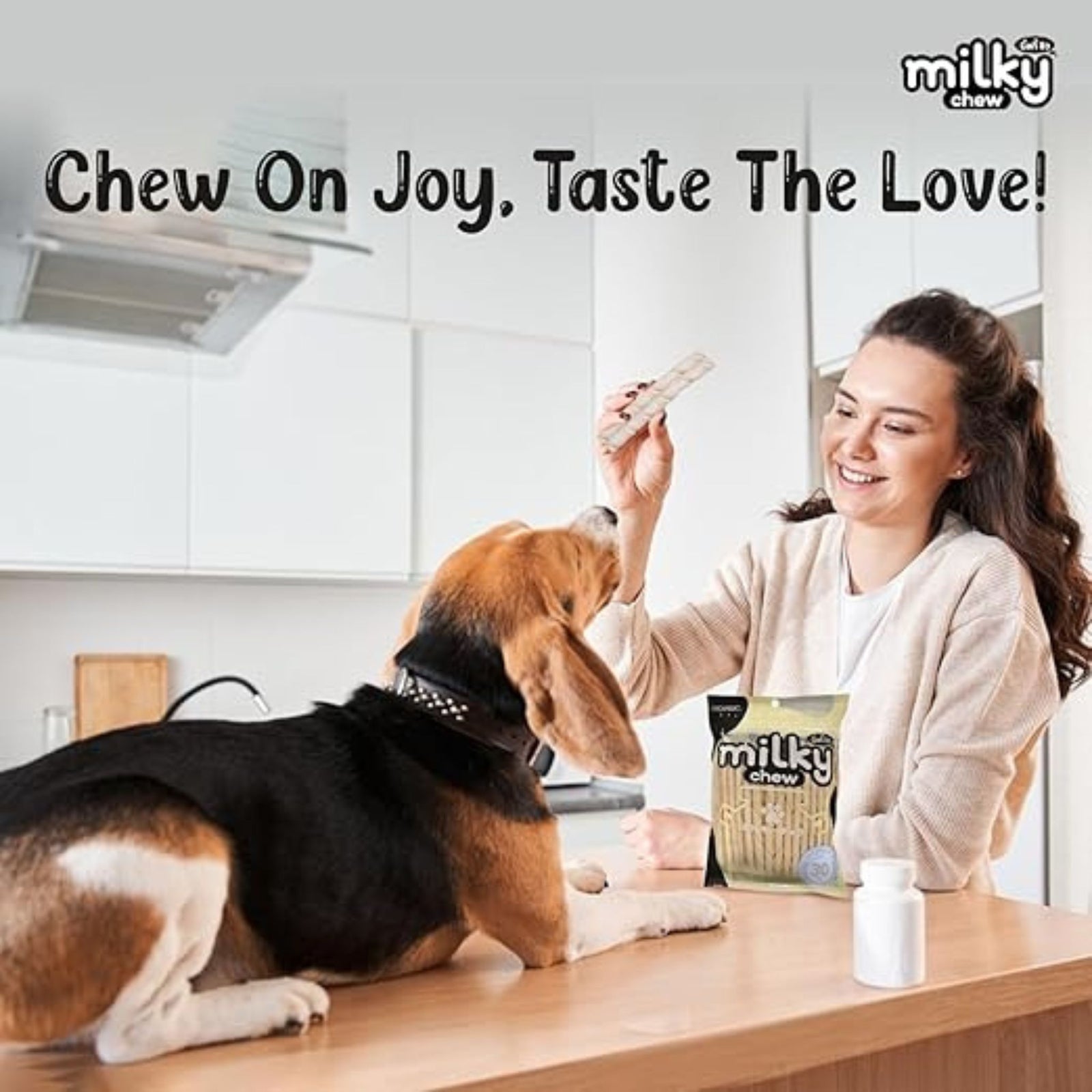 Dogaholic Milky Chew Stick Style Vegan Dog Treat- 30 pcs product image 5 - Rufftail Pune