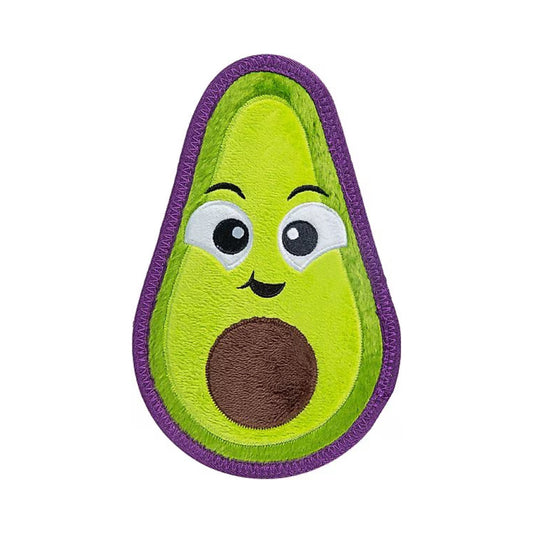 Outward Hound Tough Skinz Durable with Two Layers Dog Toy - Avocado Medium