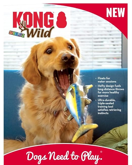 KONG Shieldz Wildz Fish- Floats on Water product image 6 - Rufftail Pune