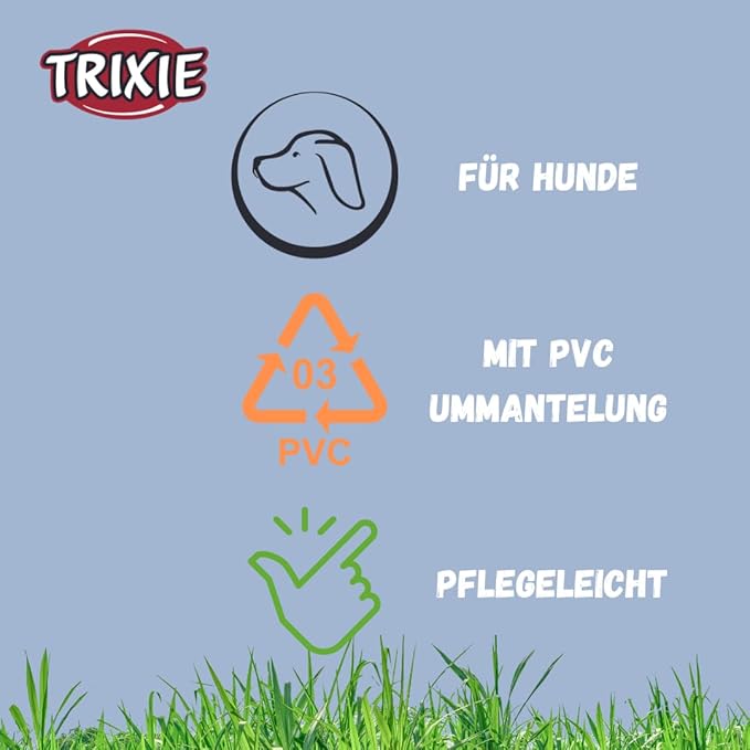 TRIXIE CityStyle PVC Leash For Dogs - Sage - Rufftail