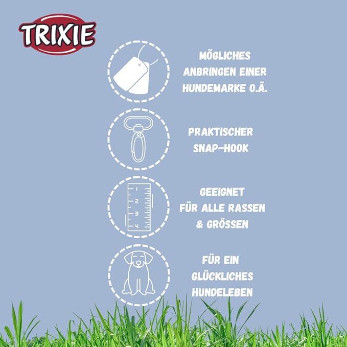 TRIXIE CityStyle PVC Leash For Dogs - Sage - Rufftail