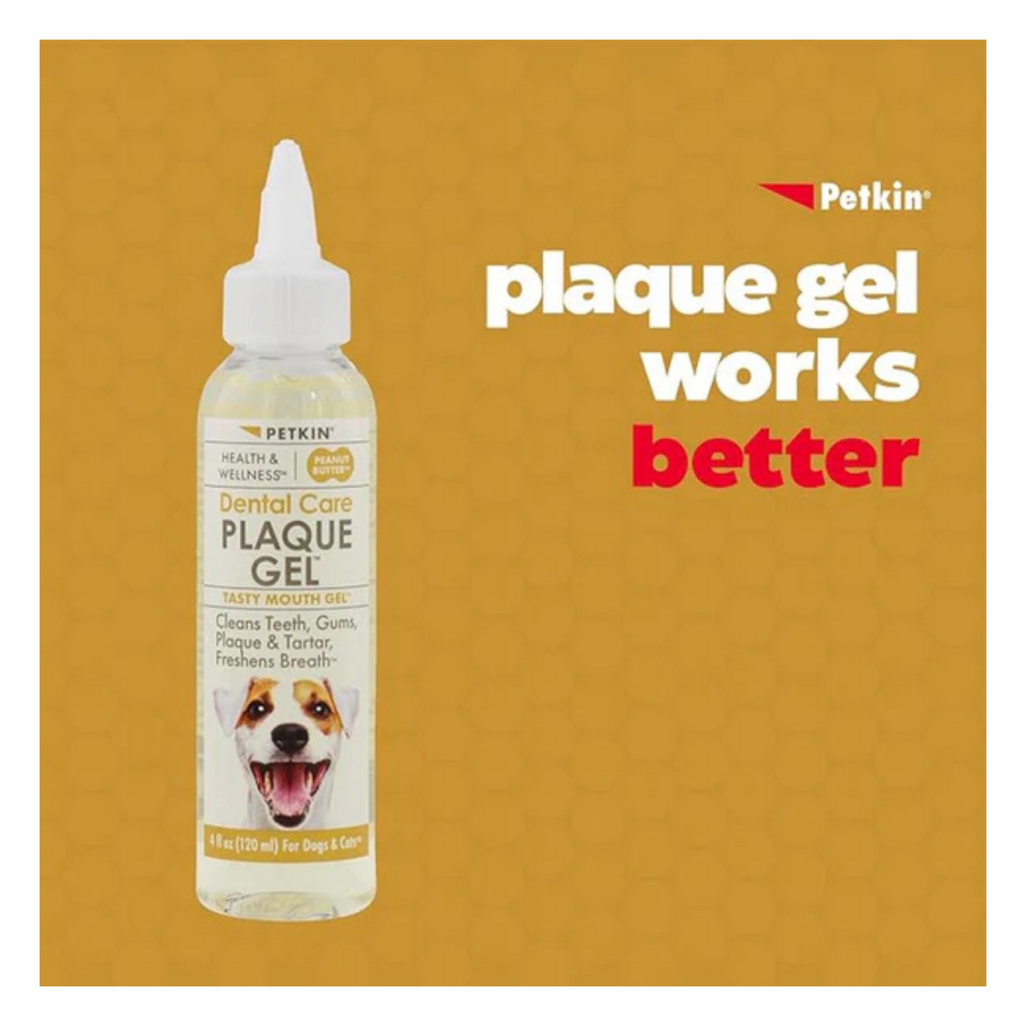 Petkin Peanut Butter Plaque Spray For Dogs & Cats - Dental Care Spray - Rufftail