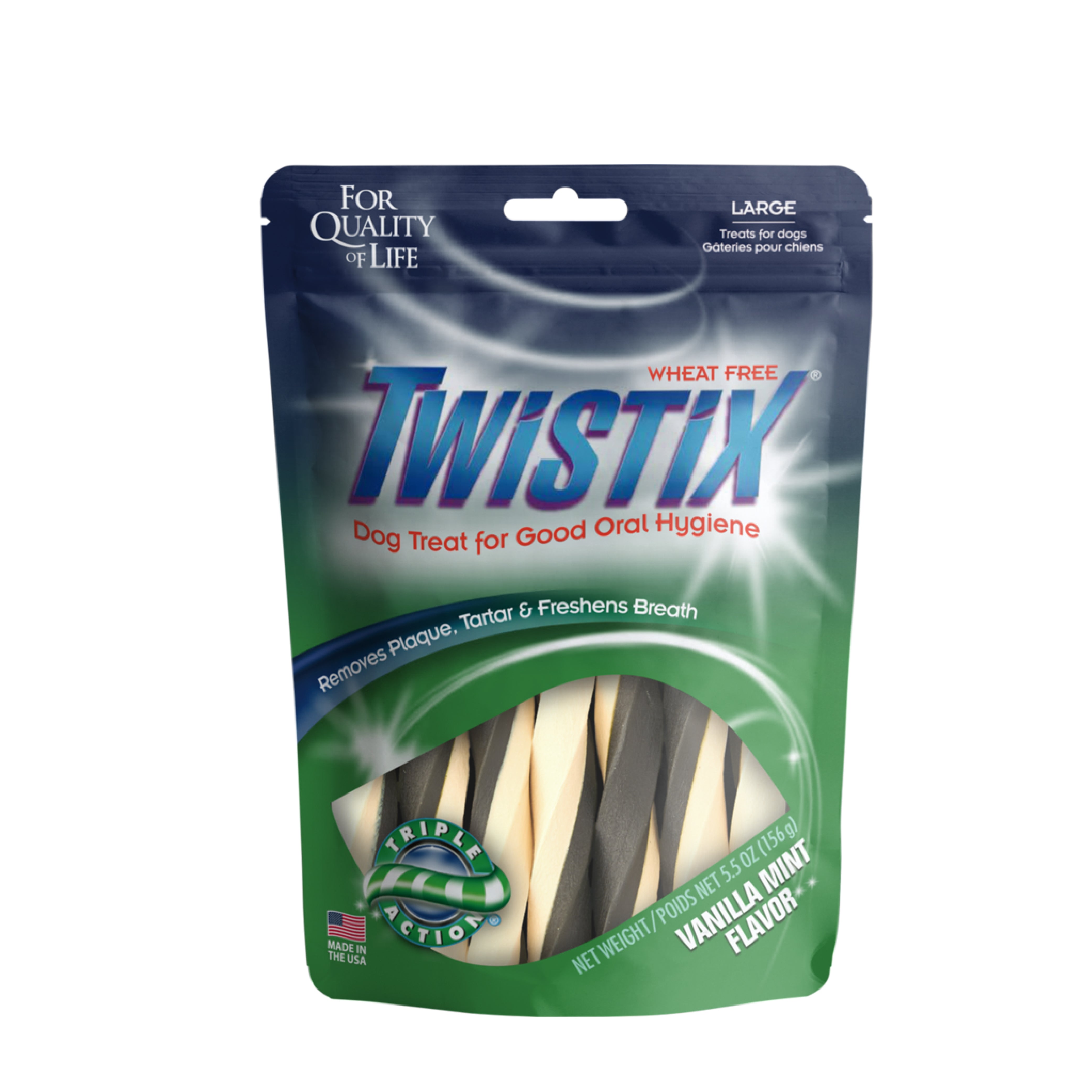 NPIC Twistix Vanilla Mint Flavor 156g for dogs - Rufftail