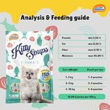 Novee Kitty Soups Tuna for Cats- 5 Tubes x (Each 35 G) product image 2 - Rufftail Pune
