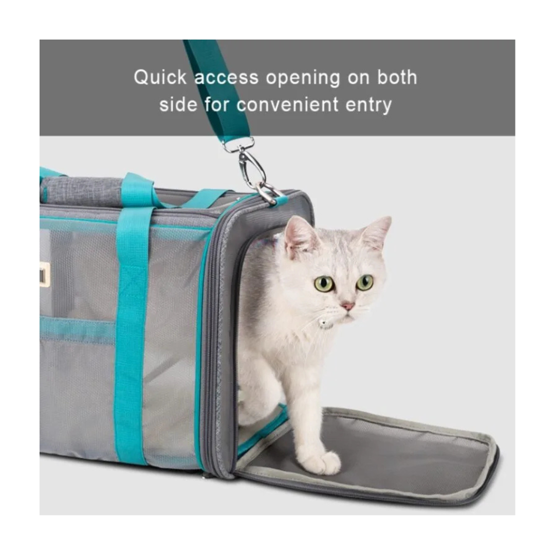 TRUELOVE Transparent Mesh Duffle Carrier - Rufftail