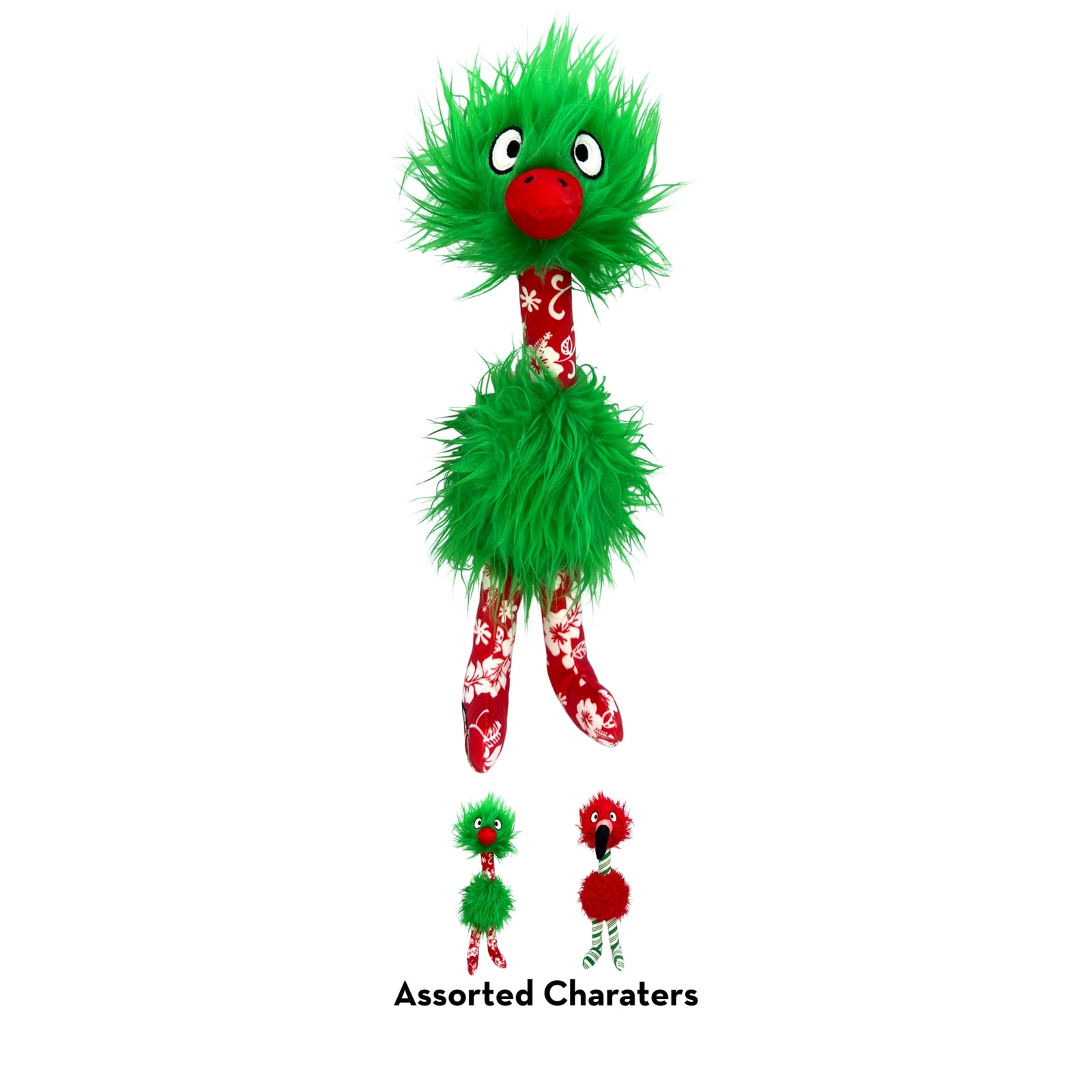 KONG Holiday Comfort Bird Dog Toy – Plush, Squeaky Fun Toy - Rufftail