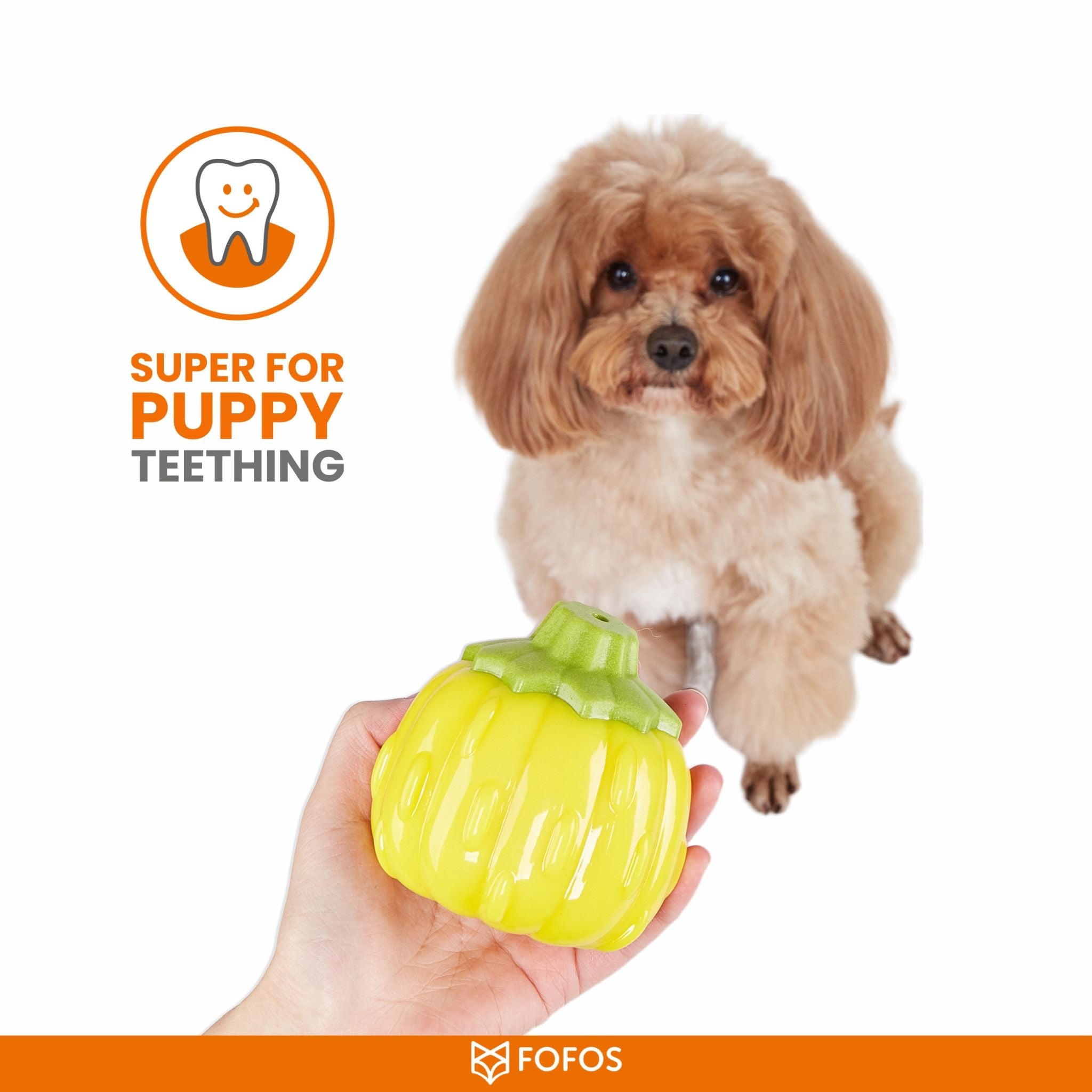 BarkButler x FOFOS Giggling Squeaker Dog Toy - Pumpkin – Rufftail