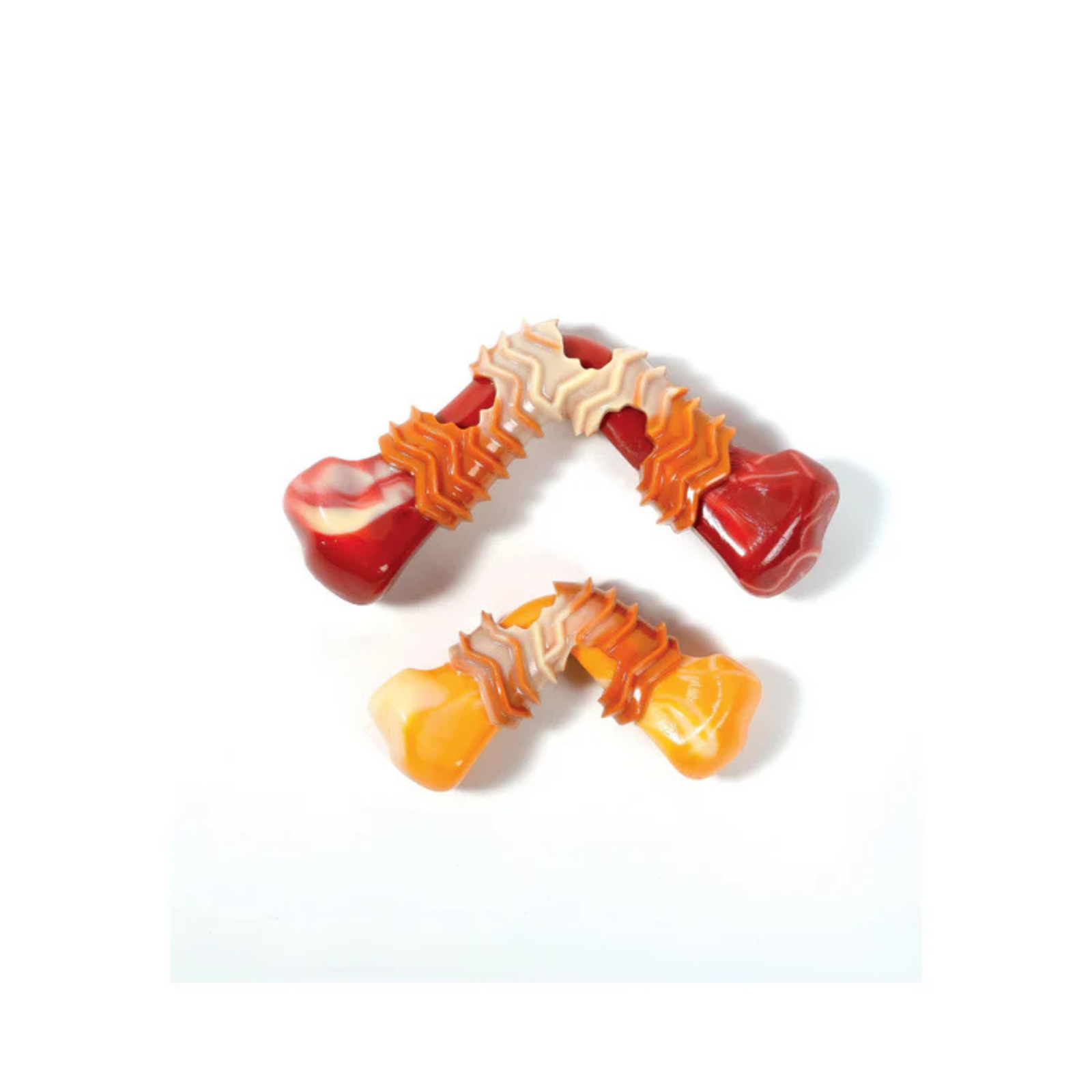 M-Pets CARNIVORE Dog Toy Boomerang Bone- Bacon scent product image 6 - Rufftail Pune