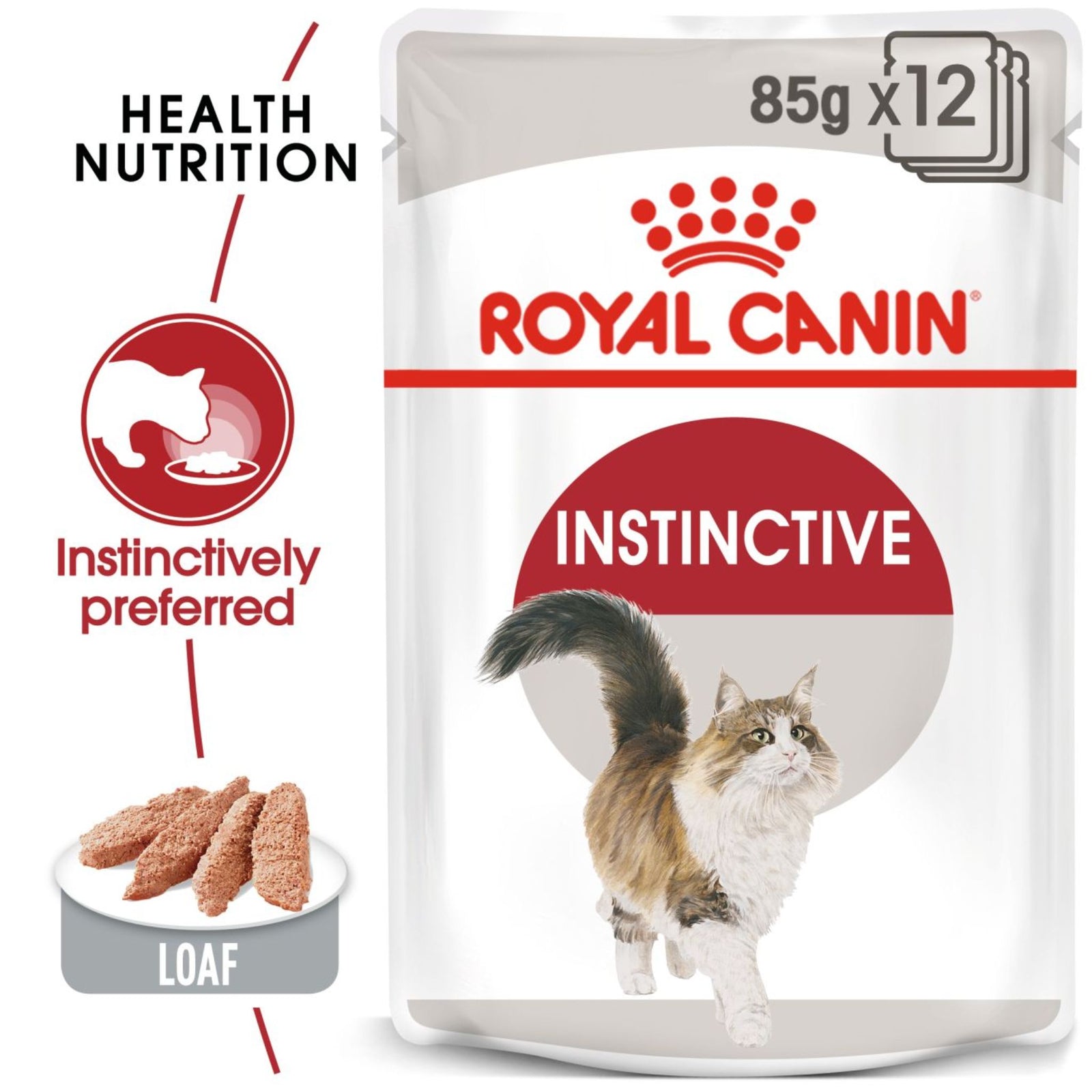 Royal Canin Instinctive Loaf Wet Cat Food (12 x 85g) product image 2 - Rufftail Pune