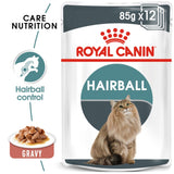 Royal Canin Wet Hairball Care Gravy Complete Feed For Cats (12x85g) product image 2 - Rufftail Pune