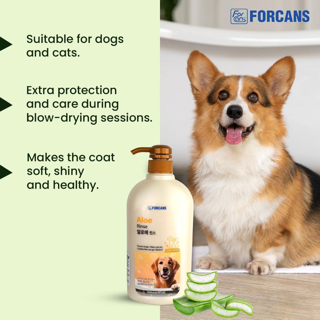 Forbis Aloe Rinse Pet Conditioner- 750ml product image 5 - Rufftail Pune