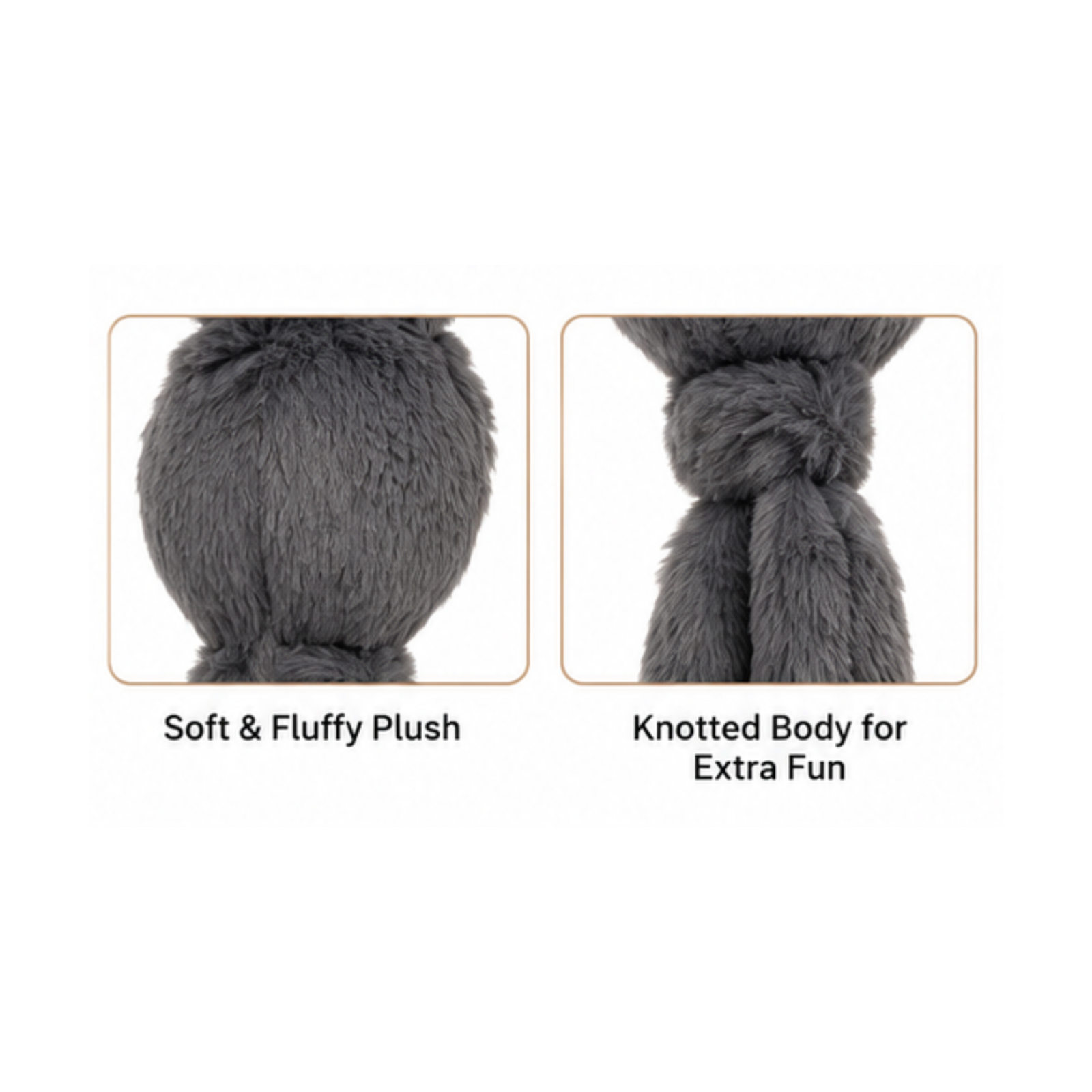 FOFOS Plush Dog Toy - Owl