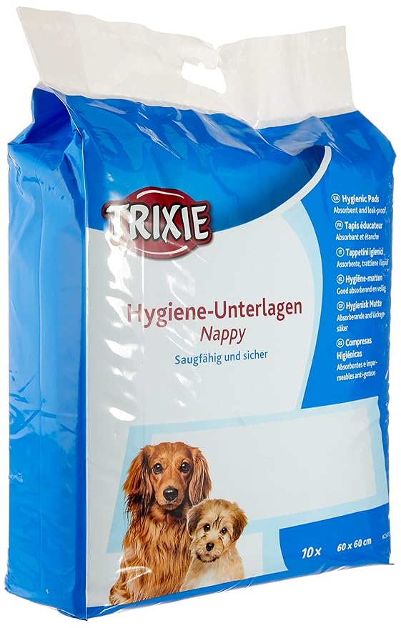 Trixie Nappy Puppy Pad- 60x90cm (8pcs) - Rufftail Pune