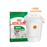 Royal Canin Mini Adult Dry Dog Food With Free Container - Rufftail
