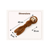 FOFOS Plush Dog Toy - Sloth