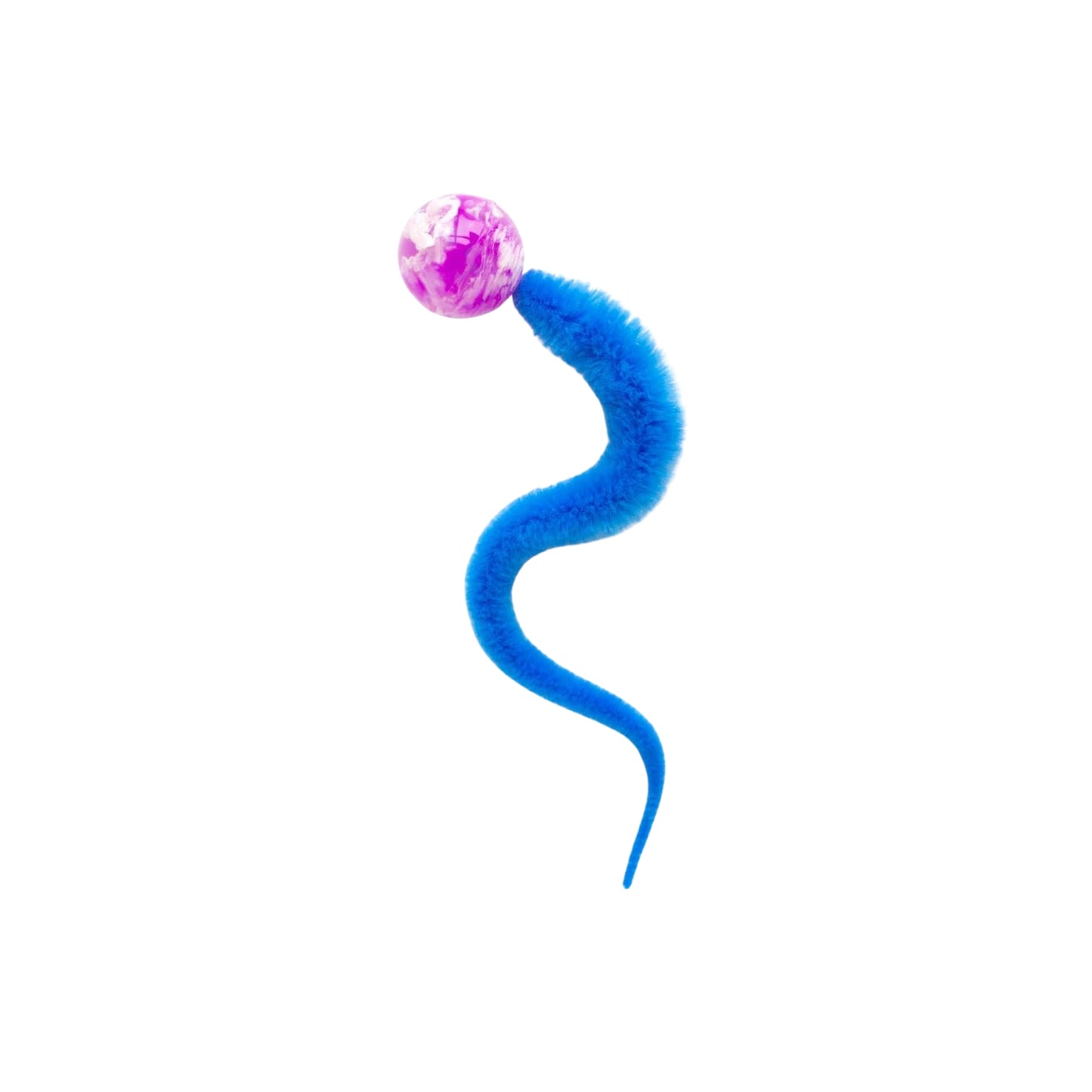 FOFOS Glow-in-the Dark Bouncy Ball 2PK Cat Toy