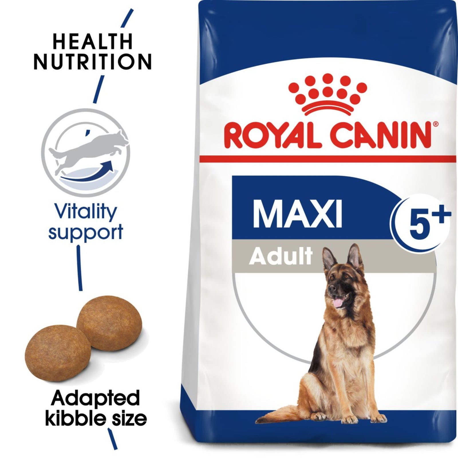 Royal Canin Dry Maxi Adult 5+ Complete feed for dogs - Rufftail