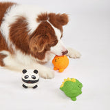 FOFOS Latex Toy Dinosaur Ball – Fun, Durable Dog Toy with Squeaker - Rufftail