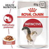 Royal Canin Wet Instinctive Gravy Complete Feed For Cats (12x85g) - Rufftail