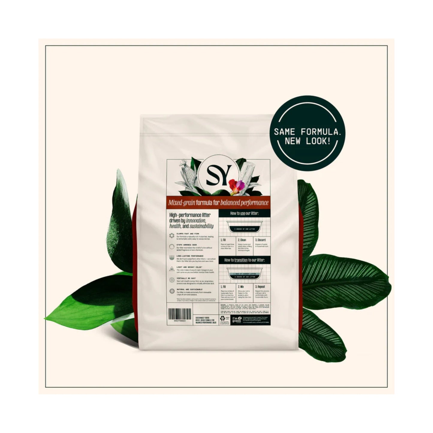 Sustainably Yours Mixed Grain Cat Litter - Rufftail