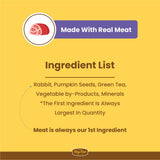 Dogfest Rabbit & Pumpkin Seeds Training Dog Treat - Healthy & Tasty - Rufftail