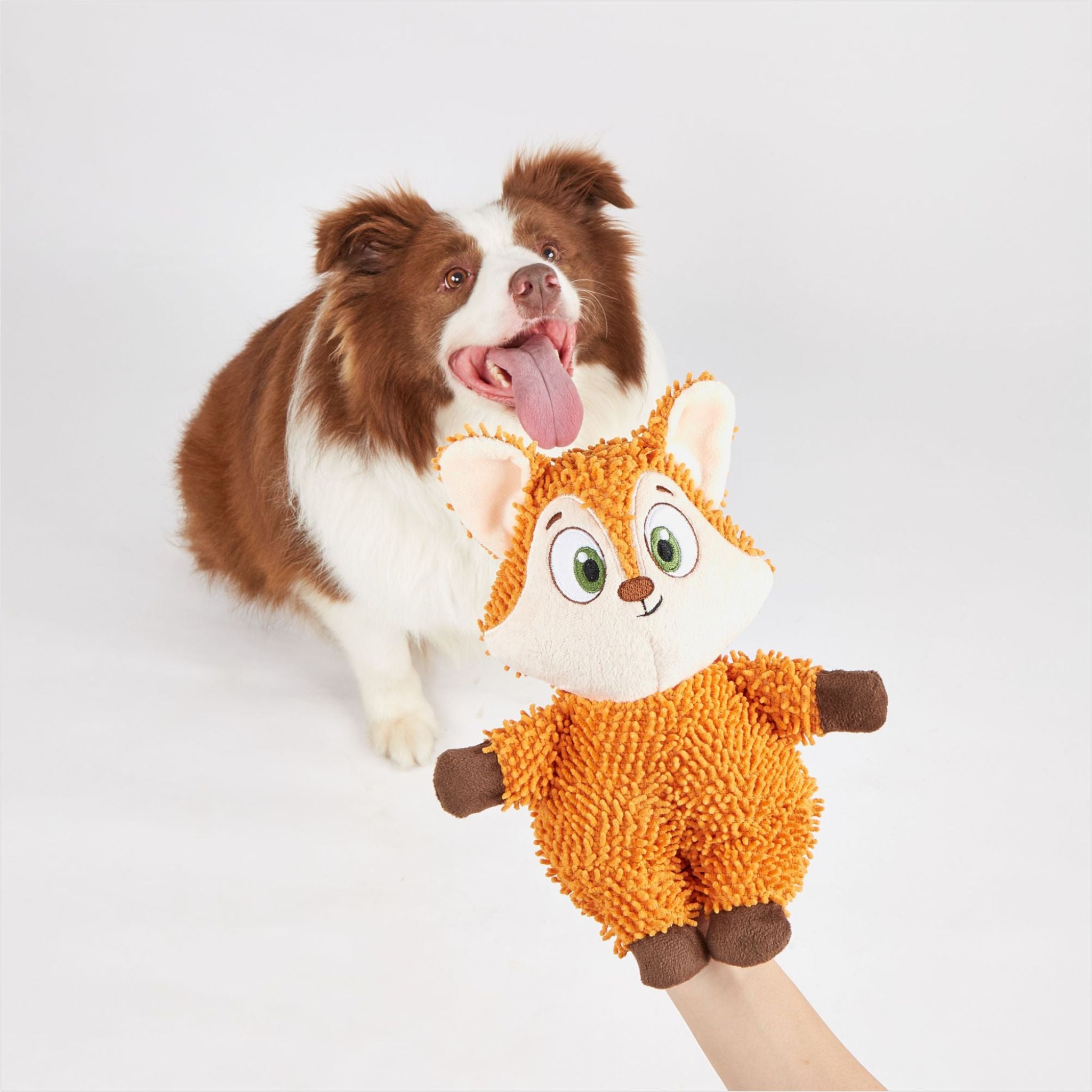 BarkButler x FOFOS Tough Dog Toy Fox – Durable, squeaky & perfect for chewers - Rufftail