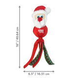 KONG Christmas Wubba Dog Toy – Festive Fun with Long Tails - Rufftail