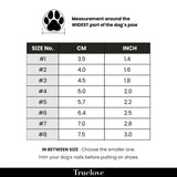 Truelove Reflective Waterproof & TPR Sole Dog Shoes - Set Of 4 Pinecone/Glazed Ginger - Rufftail