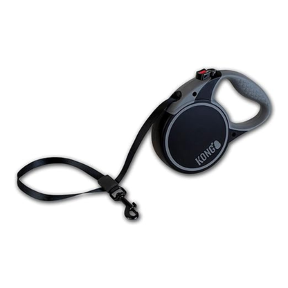 Kong Retractable Terrain Dog Lead  - Red - Rufftail