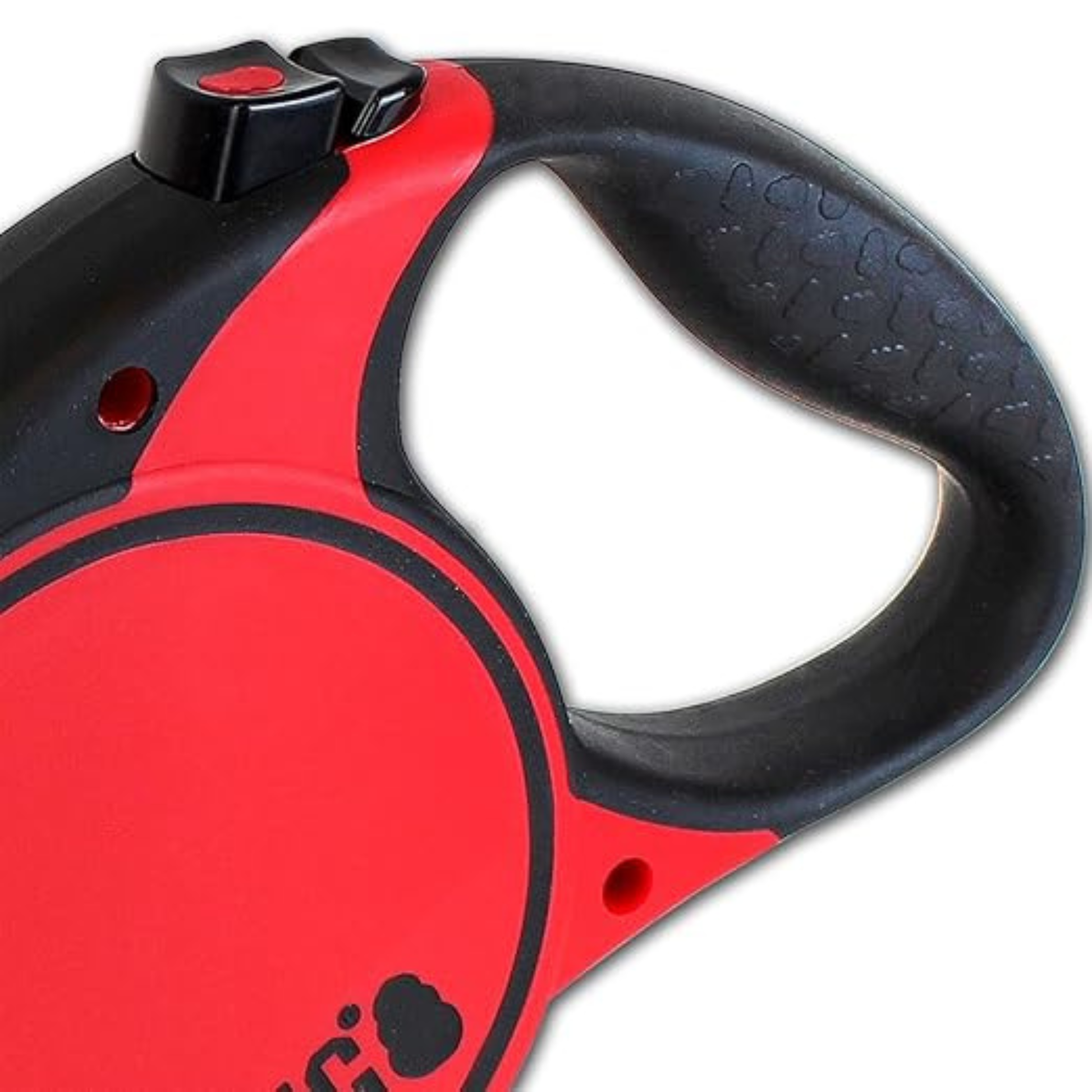 Kong Retractable Terrain Dog Lead  - Red - Rufftail