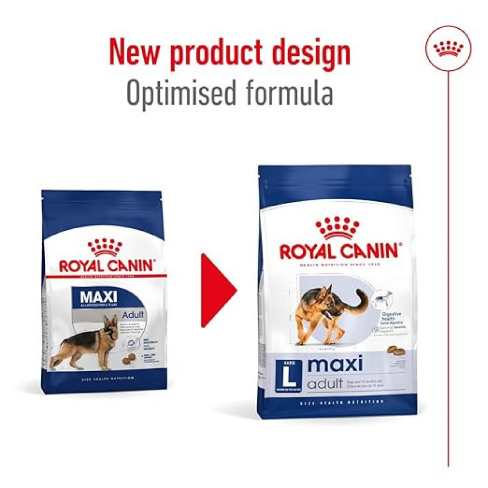 Royal Canin Dry Maxi Adult Complete Feed For Dogs (DAMAGE BY CAT) - Rufftail