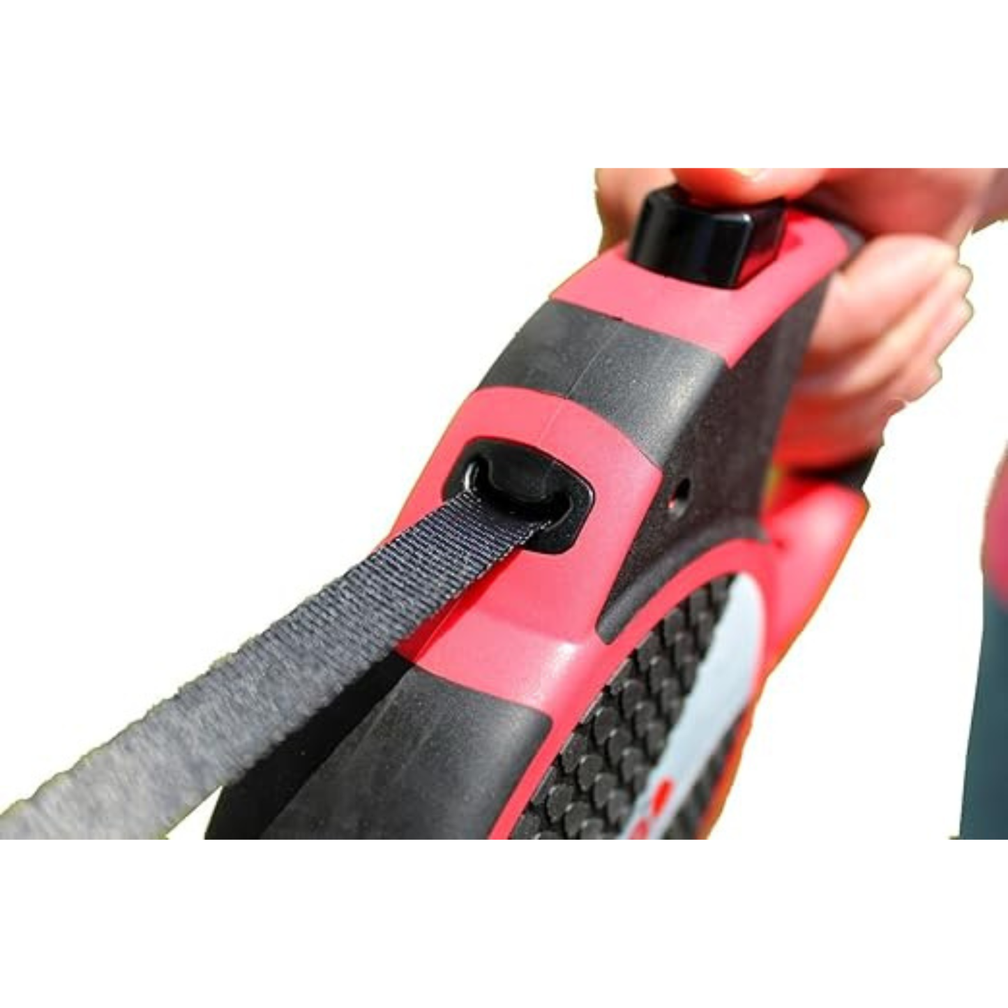 Kong Retractable Terrain Dog Lead  - Red - Rufftail