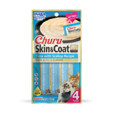 Inaba Churu Skin & Coat Tuna with Scallop Recipe Cat Treats (14gx4)