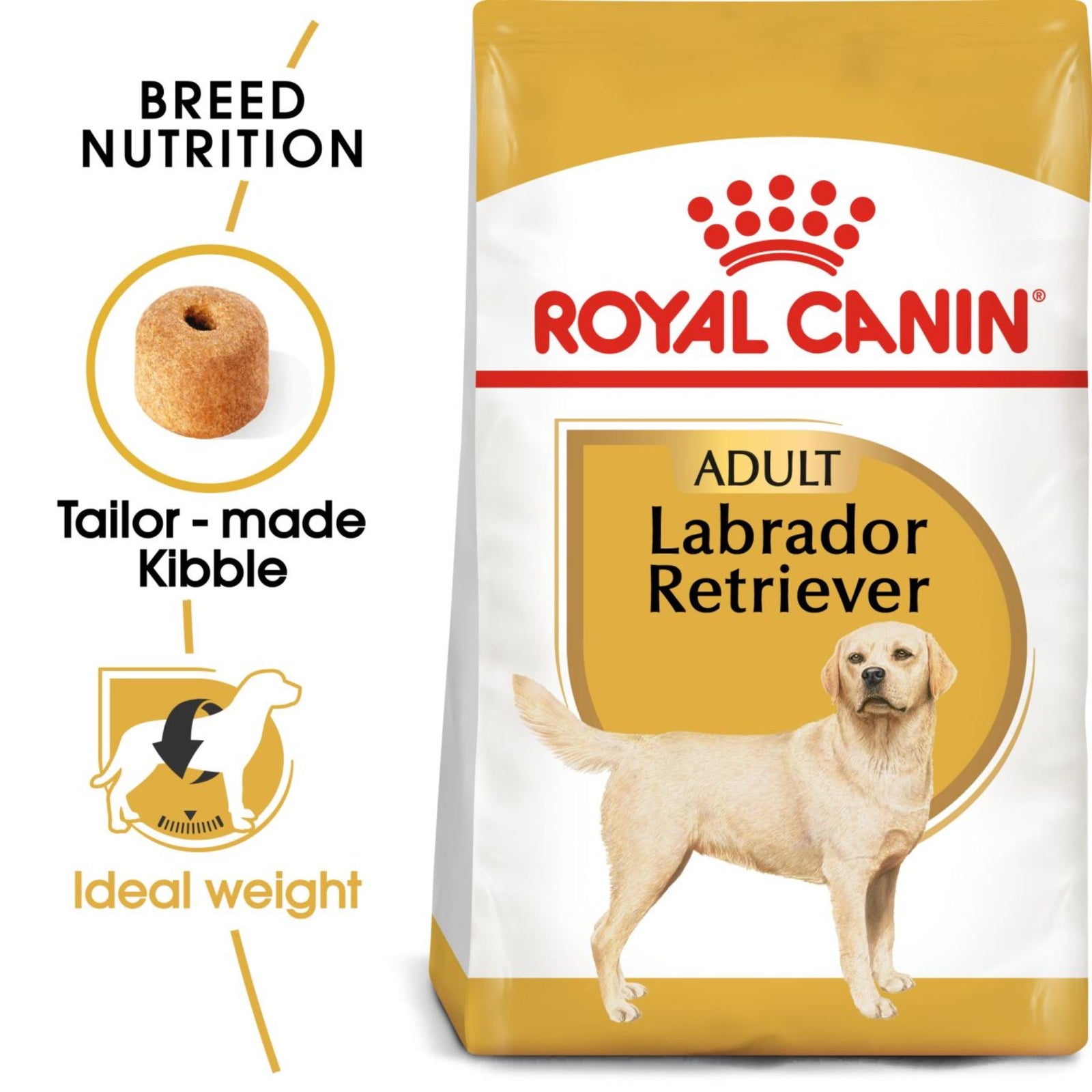 Royal Canin Dry Labrador Retriever Adult Complete feed for dogs - Rufftail