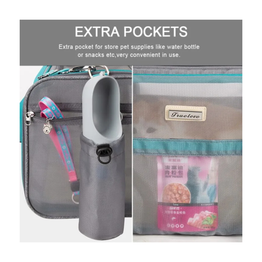 TRUELOVE Transparent Mesh Duffle Carrier - Rufftail