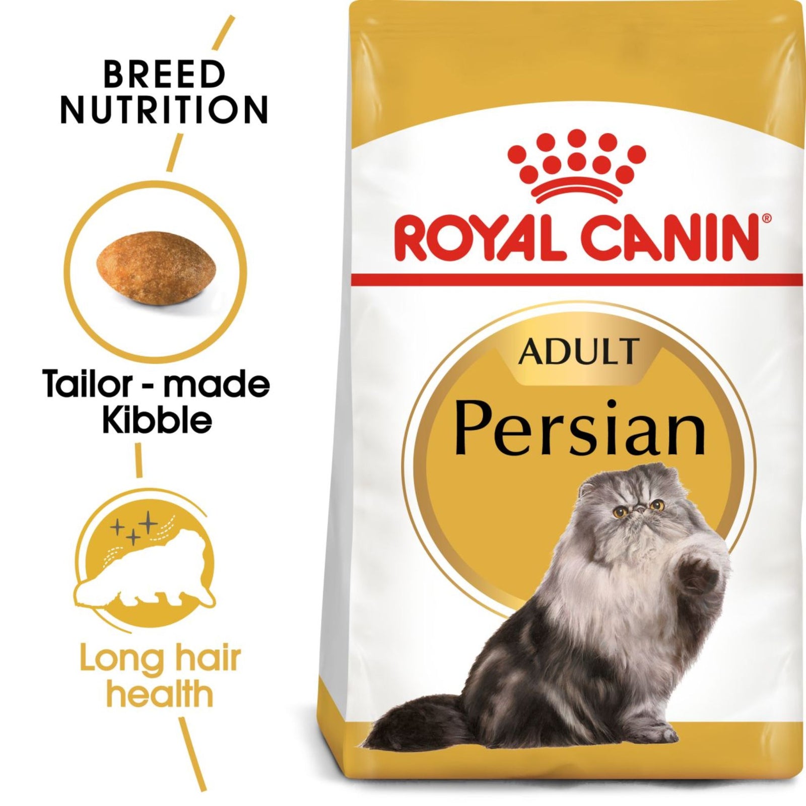 Royal Canin Dry Persian Adult Balanced and complete feed for cats - Rufftail